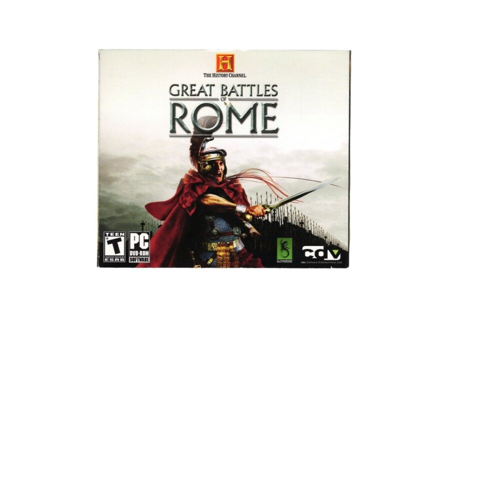 Great Battles of Rome Classic PC Game-Check compatibility with your version of W